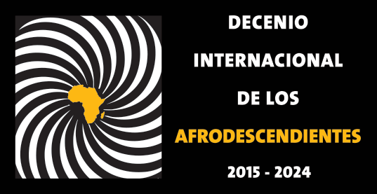 Logo del decenio internacional de los afrodescendientes. Logo del decenio internacional de los afrodescendientes